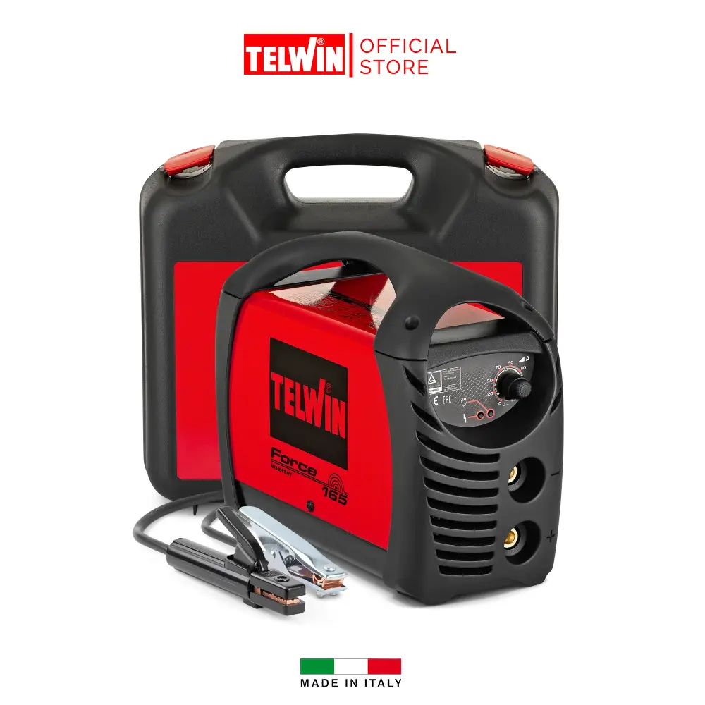 MÁY HÀN QUE TELWIN FORCE 165 + CARRY CASE